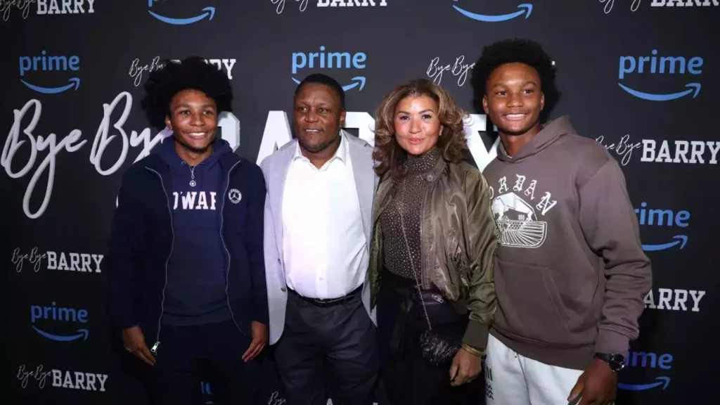 Barry Sanders family