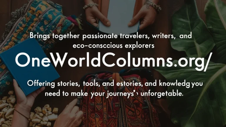 Oneworldcolumns.org/