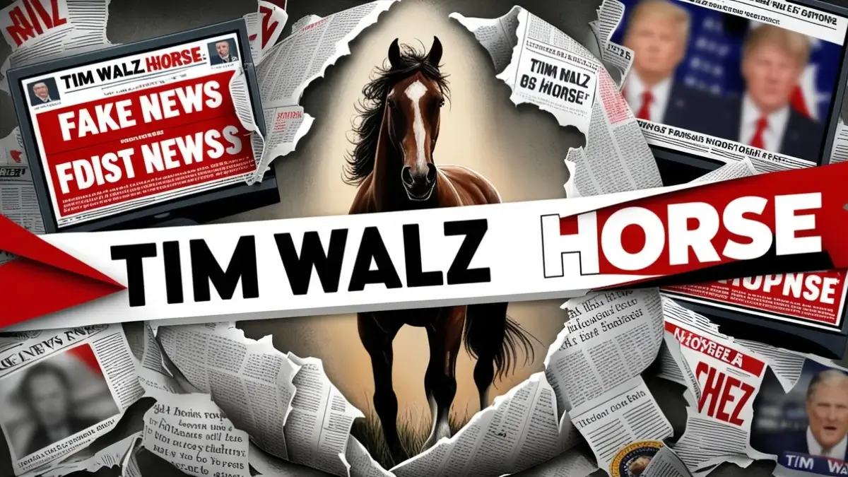 tim walz horse